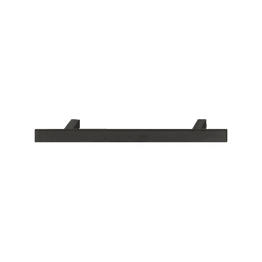  Round Black Kitchen Door Handles 160mm 