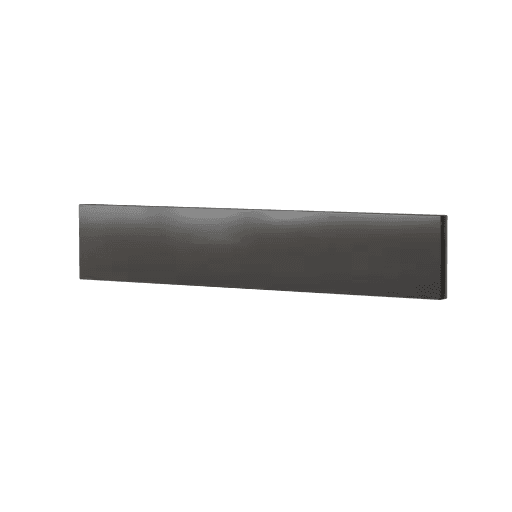Front Panel for Oven Cabinet  60x12cm - Laquer Grey