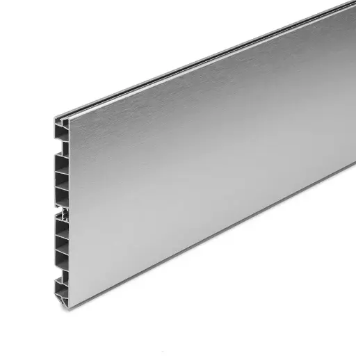 Modern kitchen plinth PVC 270x10cm  Includes clips and end caps  Specially for dishwasher.