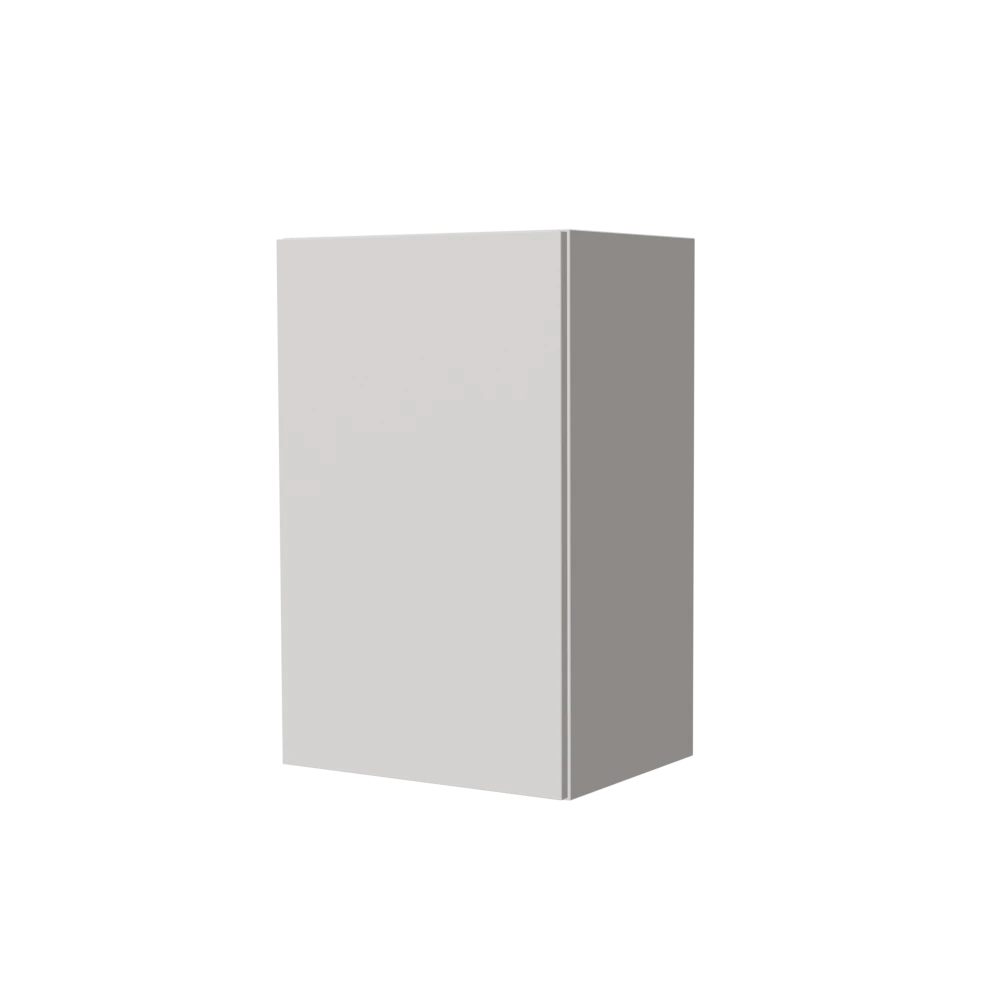 Modern white matte kitchen wall cabinet "Giorgia" 45x72cm