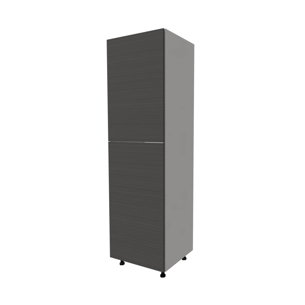 Modern high kitchen cabinet "Lara" Grafite Star 60x204cm