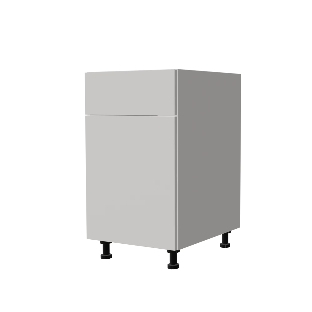 Modern kitchen base cabinet "Giorgia" white matt 45x72cm