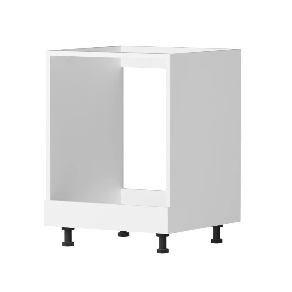 Modern kitchen base cabinet "Giorgia" white matt 60x72cm (for oven)