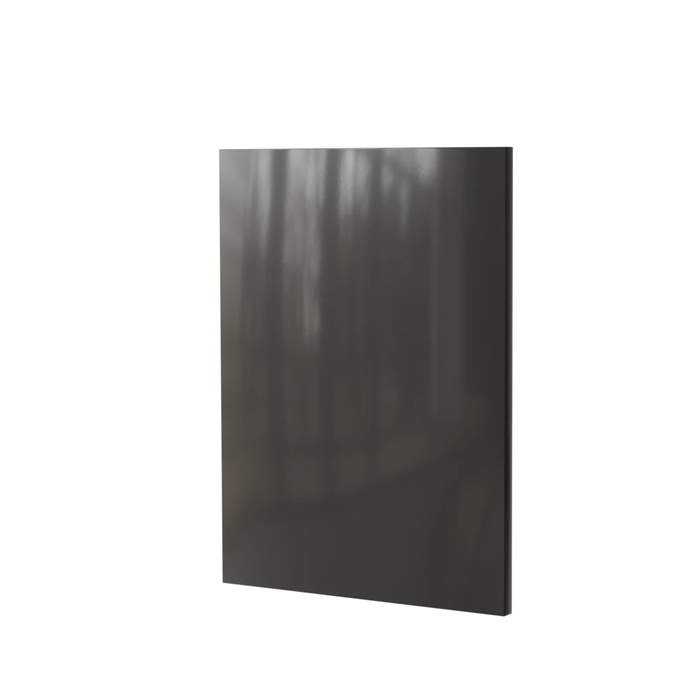 Modern "Mara" gray lacquered kitchen cabinet door 40x54cm