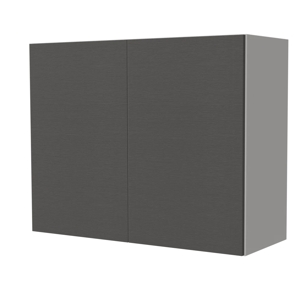 Modern "Lara" Grafite Star kitchen wall cabinet 90x72cm