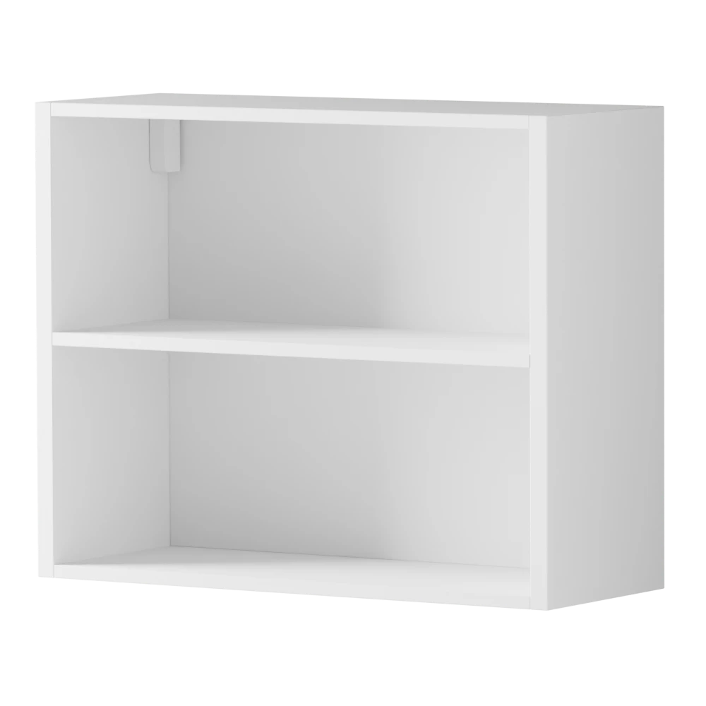 Modern white matt wall cabinet frame 90x72cm