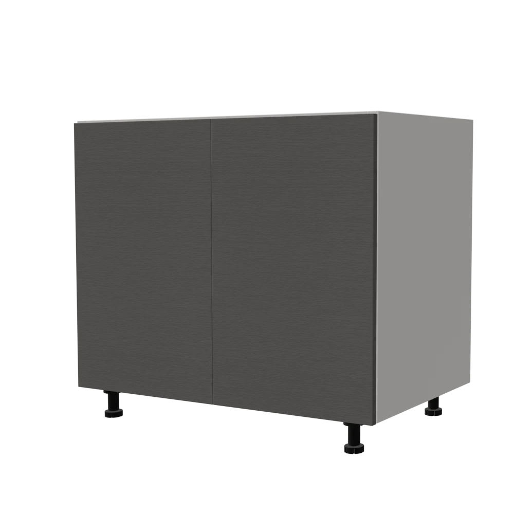 Modern "Lara" Grafite Star Kitchen cabinet for under the sink 90x72cm