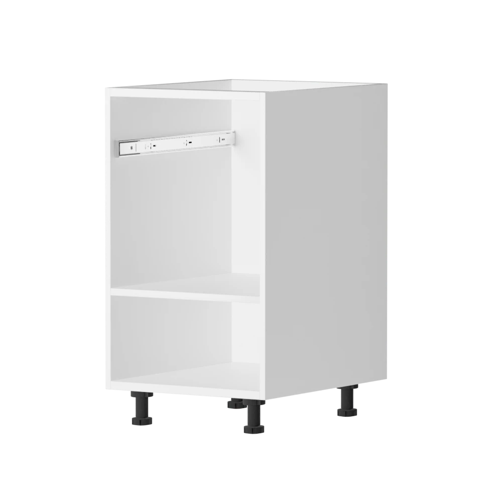 Modern white matt base cabinet frame 45x72cm for door and drawer