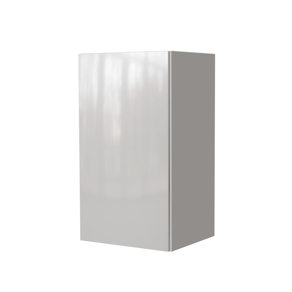 Modern "Maya" White Lacquer Kitchen Wall Cabinet 40x72cm