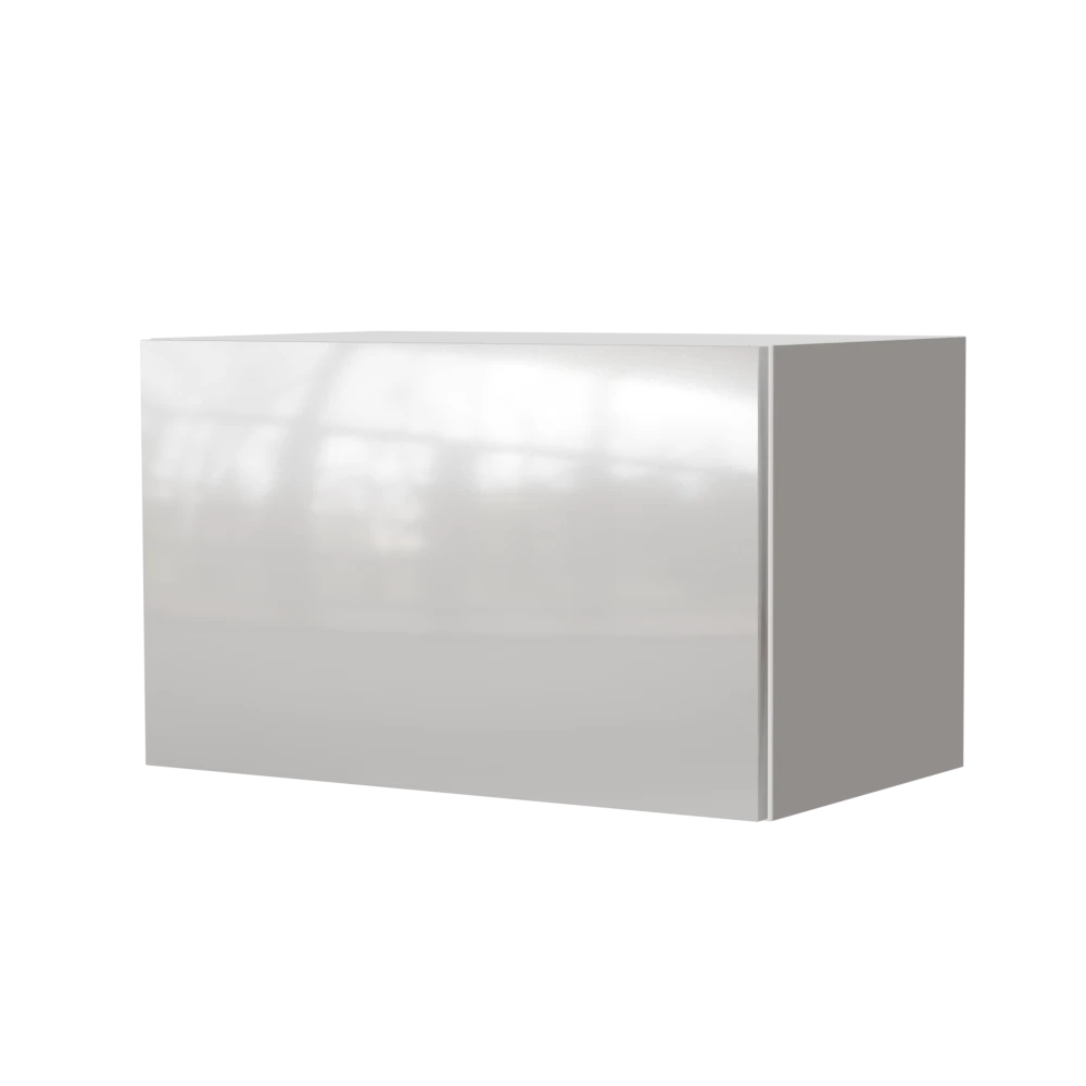 Modern kitchen wall cabinet "Maya" white lacquered 60x48cm