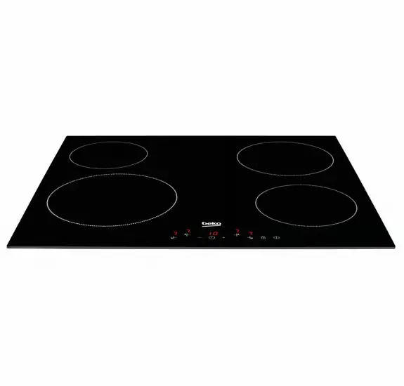 Beko HIC 64401 Black ceramic hob - 60 cm with 4 cooking zones