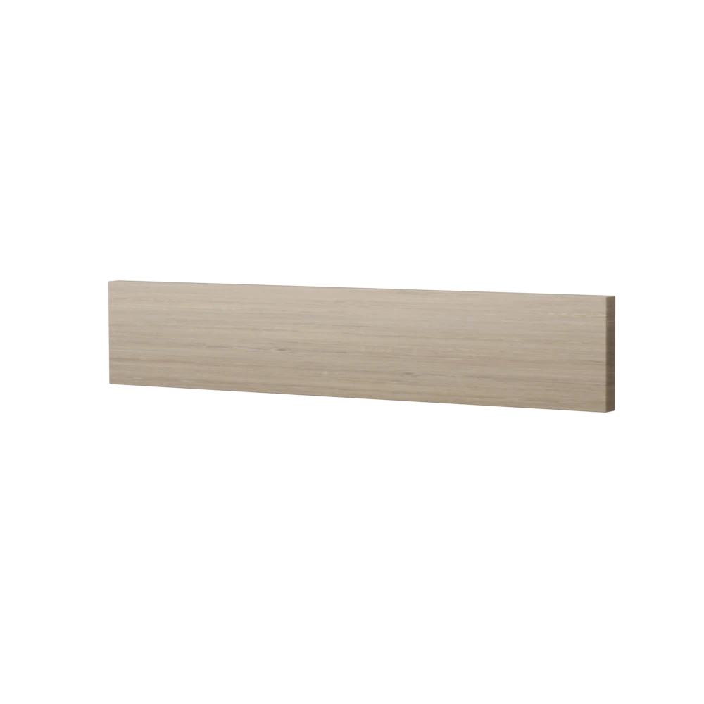 Modern kitchen oven front "Noa" natural oak 60x12cm