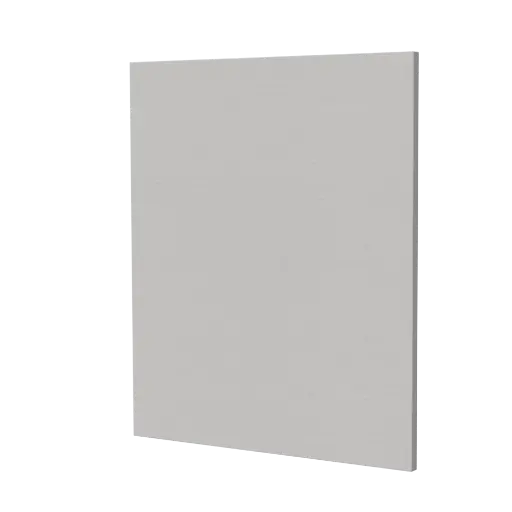[540031920334] Modern "Lili" white star kitchen cabinet door 60x72cm (for refrigerator)