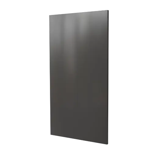 [540031920337] Modern kitchen cabinet door "Mara" gray lacquered 60x111cm