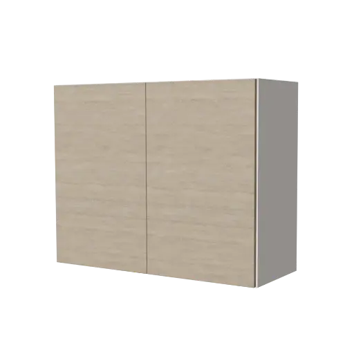 [540031920346] Modern kitchen cabinet "Noa" natural oak 90x72cm