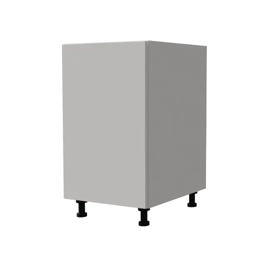 [540031920359] Modern "Giorgia" White Matte Kitchen Under Sink Cabinet 45x72cm