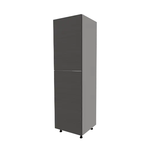 [540031920362] Modern high kitchen cabinet "Lara" Grafite Star 60x204cm
