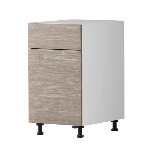 [540031920366] Modern kitchen base cabinet "Sofia" gray oak 40x72cm