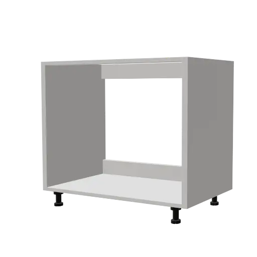 [540031920368] Modern white matt base cabinet frame for washbasin 90x72cm