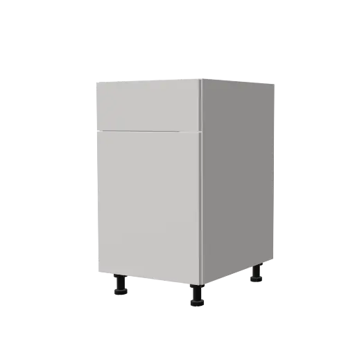 [540031920372] Modern kitchen base cabinet "Giorgia" white matt 45x72cm