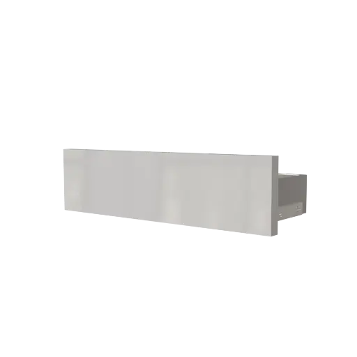 [540031920376] Modern "Maya" White Lacquer Kitchen Cabinet Drawer 60x18cm