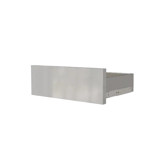 [540031920386] Modern "Maya" White Lacquer Kitchen Cabinet Drawer 40x18cm