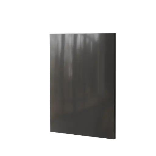 [540031920391] Modern "Mara" gray lacquered kitchen cabinet door 40x54cm