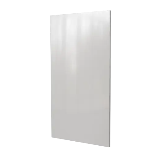 [540031920397] Modern "Maya" white lacquered kitchen cabinet door 60x111cm
