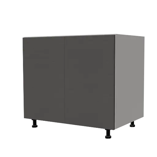 [540031920402] Modern "Lara" Grafite Star Kitchen cabinet for under the sink 90x72cm