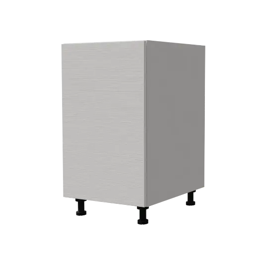 [540031920407] Modern "Lili" White Star Kitchen Under Sink Cabinet 45x72cm