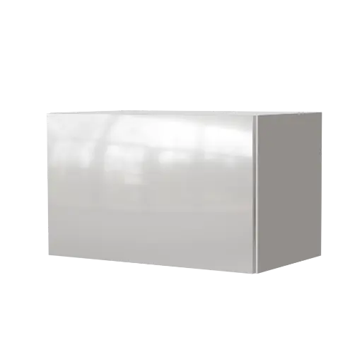 [540031920418] Modern kitchen wall cabinet "Maya" white lacquered 60x48cm