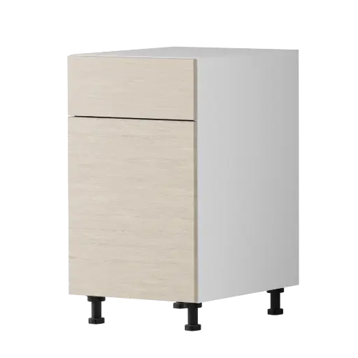 [540031920447] Modern kitchen base cabinet "Noa" natural oak 45x72cm