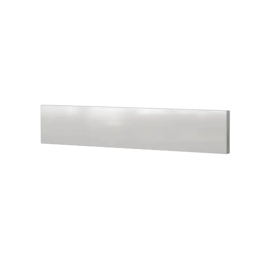 [540031920026] Modern "Maya" White Lacquer Extractor Hood Front 60x18cm