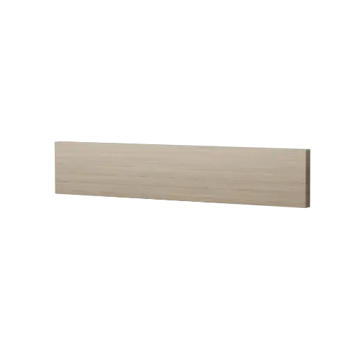 [540031920030] Modern kitchen oven front "Noa" natural oak 60x12cm