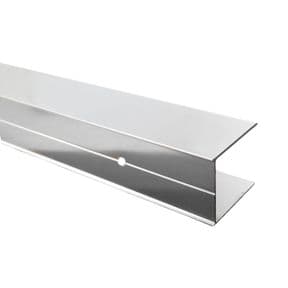[540031950217] Aquavive bath panel wall profil chrome